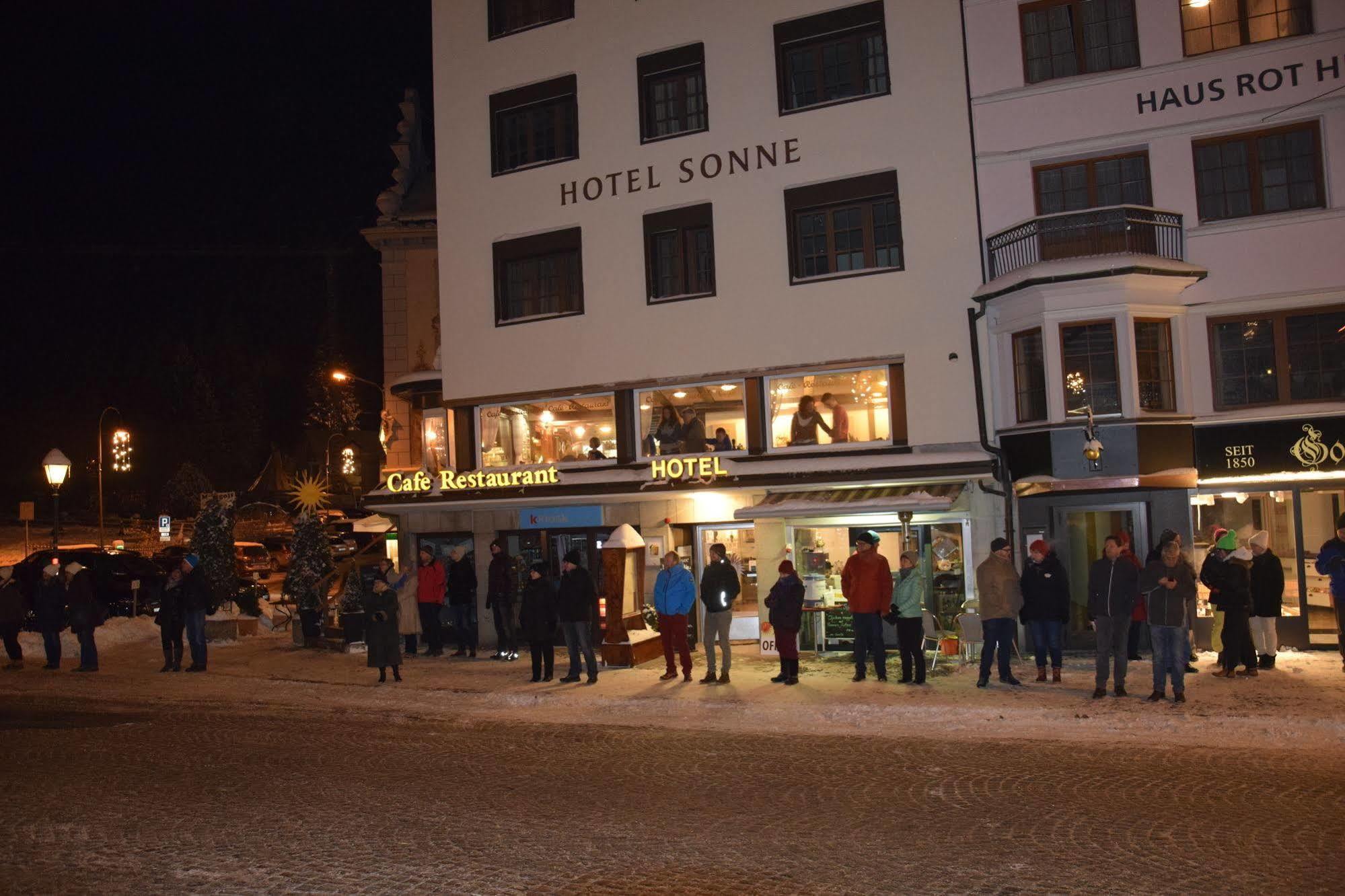 Hotel Sonne Einsiedeln Exterior foto