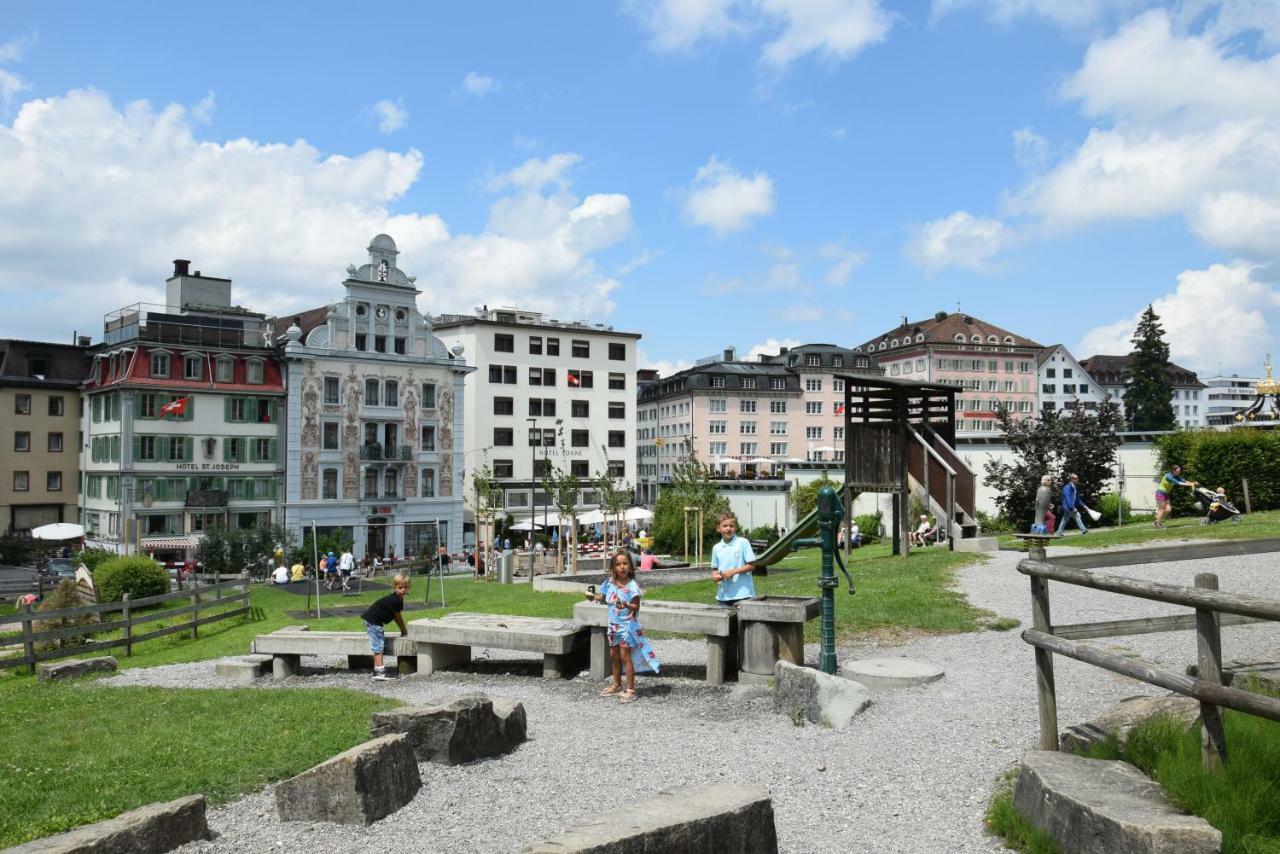 Hotel Sonne Einsiedeln Exterior foto
